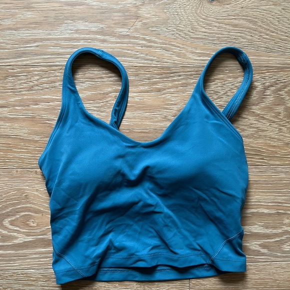 Lululemon crop tank with built in bra - Picture 1 of 3